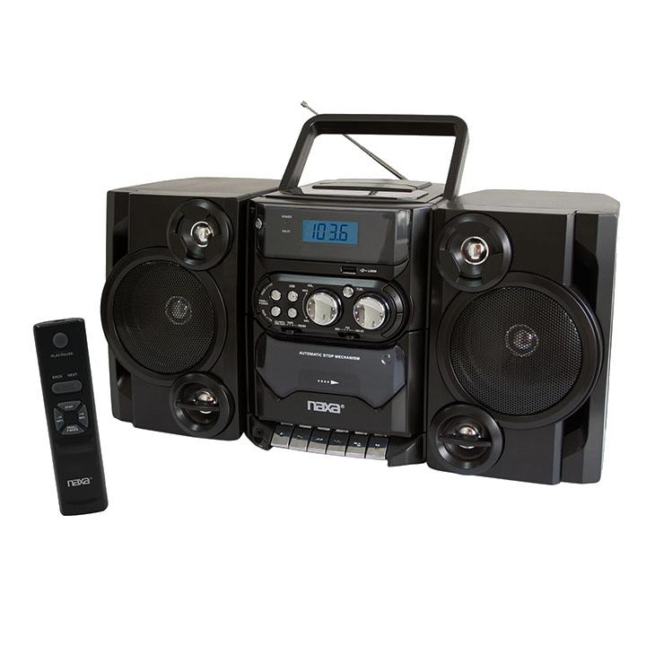 Naxa Portable Mp3-cd Player With Pll Fm Stereo Radio & Usb Input