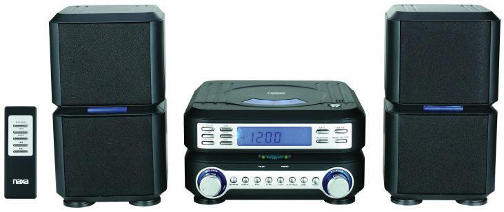 Naxa Digital Cd Micro System With Am-fm Stereo Radio