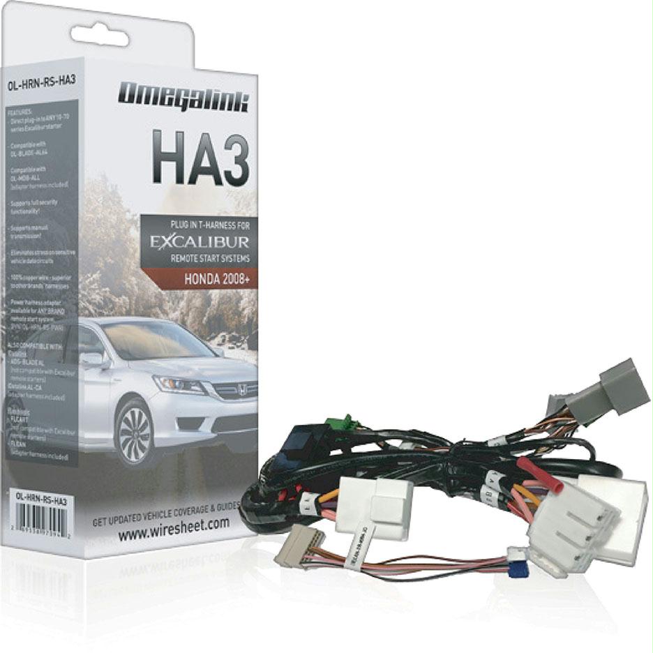 Omegalink Plug&play Harnesscovers Select Acura & Honda Standard Key 2008+