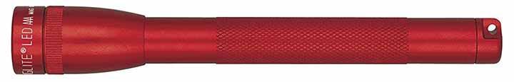 Maglite 2 Cell Aaa Mini  Led Flashlight Red