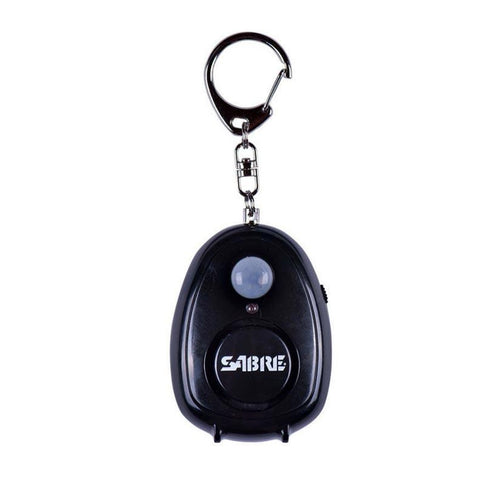 Sabre Personal Alarm With Motion Detector Magnet & Key Ring W 120db Alarm