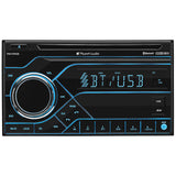 Planet Double Din Mp3-cd-am-fm Receiver Bluetooth Multi Color Display