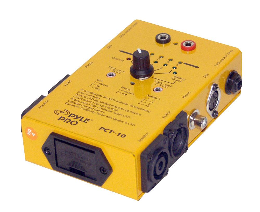 Pyle Pro 8 Plug Pro Audio Cable Tester