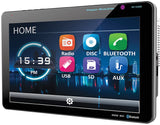 Power Acoustik 10.3" Dvd-cd-mp3 Double Din Receiver With Bluetooth & Detachable Faceplate