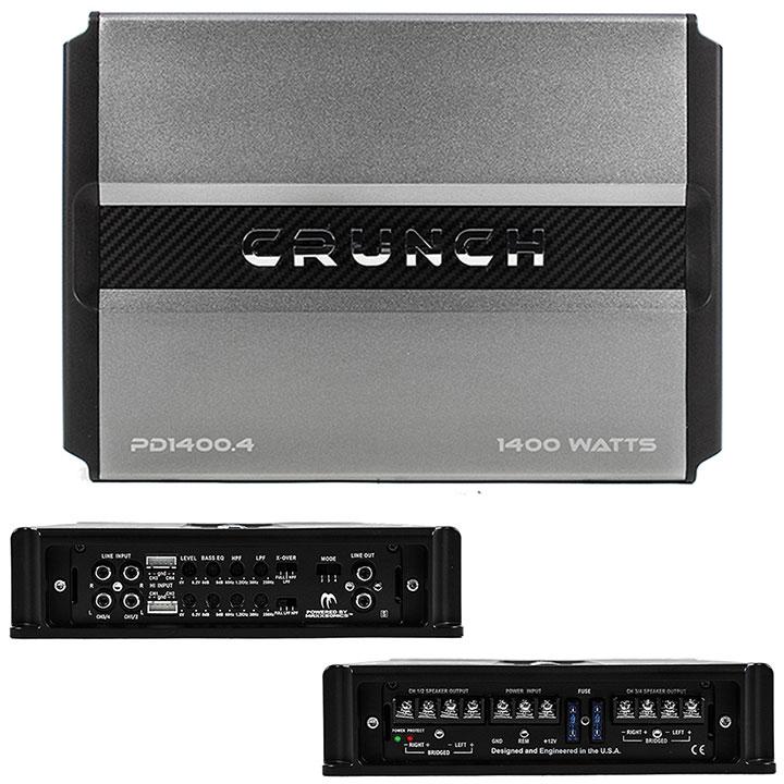 Crunch Power Drive 4-channel 1400w Amplifier