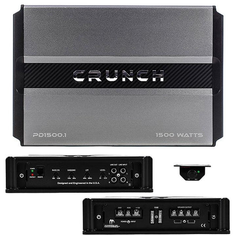 Crunch Power Drive Class A-b Mono 1500w Amplifier