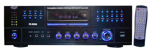 Pyle Amp W- Built In Dvd Player & Am-fm Tuner 3000 Watts