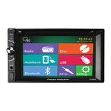 Power Acoustik 6.2" Double Din Receiver Bluetooth Hdmi