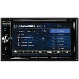 Power Acoustik 6.2" Double Din Receiver With Bluetooth Sxm Interface  & Detachable Faceplate