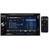 Power Acoustik 6.2" Double Din Receiver With Bluetooth Sxm Interface  & Detachable Faceplate