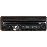 Power Acoustik Single Din 7" Flipout Am-fm-cd-dvd-bt