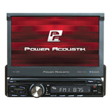 Power Acoustik Single Din 7" Flipout Am-fm-cd-dvd-bt