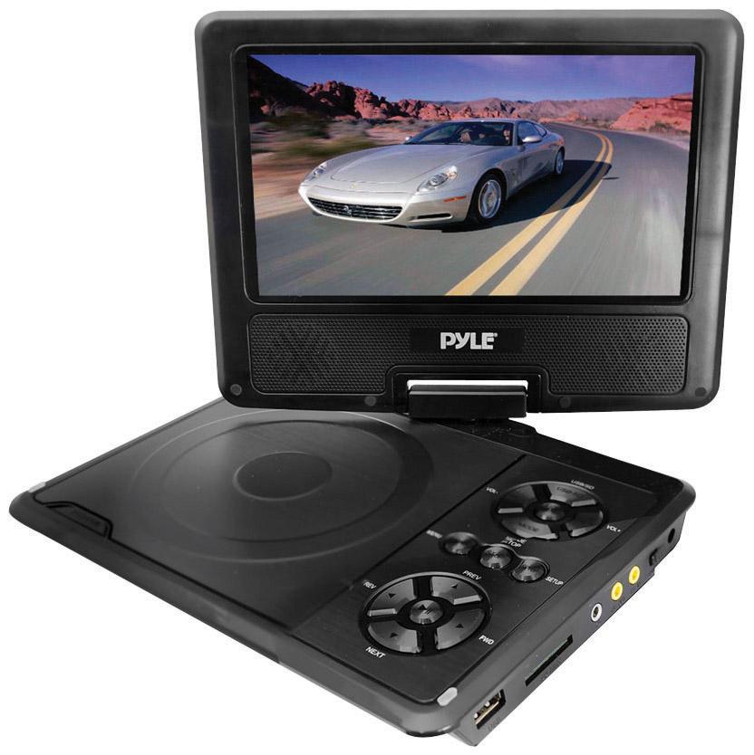 Pyle 7" Portable Tft-lcd Monitor With Dvd