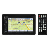 Power Acoustik 6.2" D.din Am-fm-cd-dvd-usb-bt Navigation