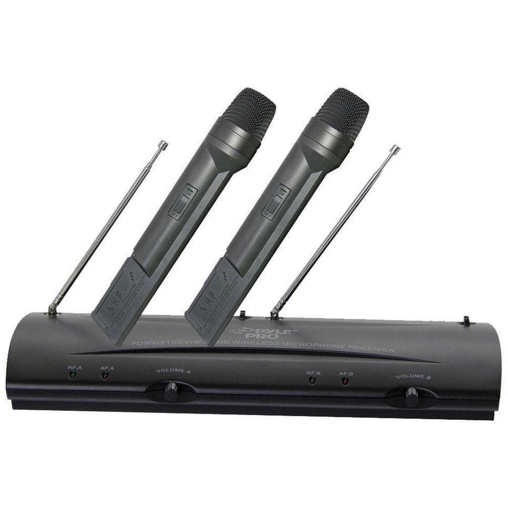 Pyle Pro Wireless 2 Mic System Vhf