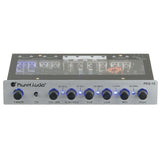 Planet 5 Band Equalizer Aux Input Master Volume Control Half Din Size Chassis