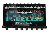 Planet 5 Band Equalizer Aux Input Master Volume Control Half Din Size Chassis