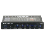 Planet 5 Band Equalizer Aux Input Master Volume Control Half Din Size Chassis