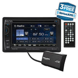 Power Acoustik D.din 6.2" Touchscreen Am-fm-dvd-usb-bt With Sxv300v1 Tuner