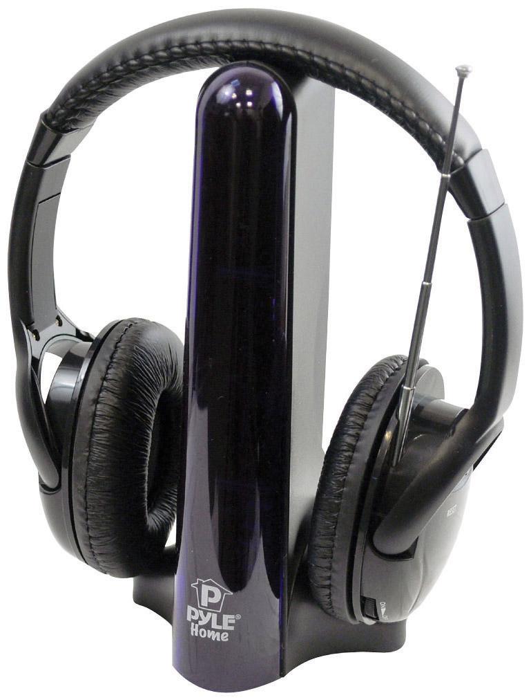 Pyle Fm Hifi Wireless Headphones With Extreme Bass