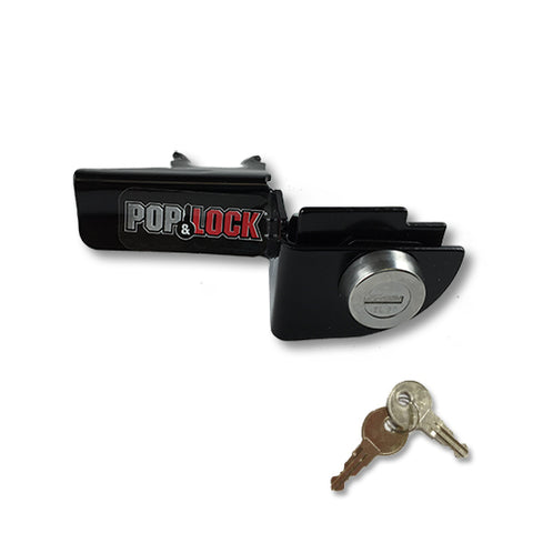 Pop & Lock Pl3300 Black Manual Tailgate Lock For Dodge Ram 1500-2500-3500