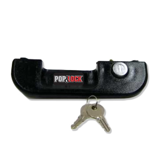 Pop & Lock Pl5100 Black Manual Tailgate Lock For Toyota Tacoma Standard Lock