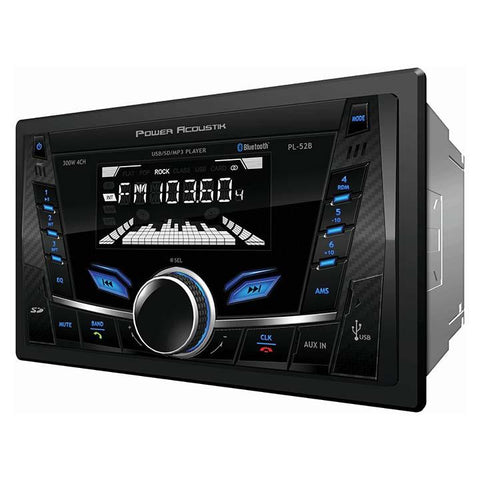 Power Acoustik D.din Am-fm-usb-sd-bt Mechless