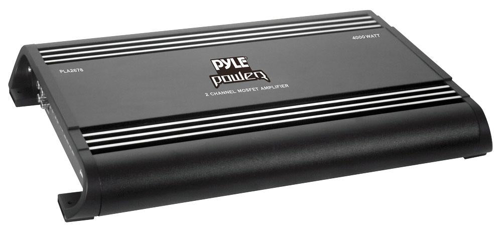 Pyle 2 Channel 4000w Bridgeable Mosfet Amplifier