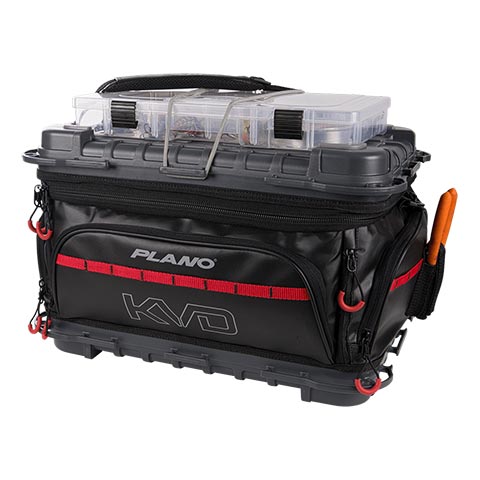 Plano Kvd Signature Series 3700 Size Tackle Bag  Black-gray-read