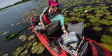 Plano Weekend Series Kayak Soft Crate  Gray-red