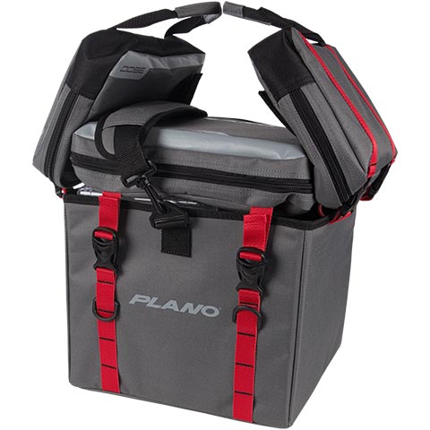 Plano Weekend Series Kayak Soft Crate  Gray-red