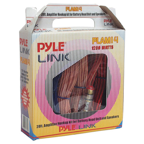 Amp Wiring Kit Pyle 8ga. With Speaker Wire