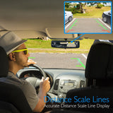 Pyle 4.3" Rear View Clip On Mirror With Camera Wireless