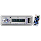 Marine Radio Pyle Am-fm; Remote; Cardreader + Usb Port