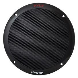 6 1-2'' 2-way Dual Cone Marine Speakers- Black 400w Max