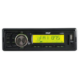 Pyle Marine Receiver Am-fm-usb Black Mechless