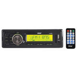 Pyle Marine Receiver Am-fm-usb Black Mechless