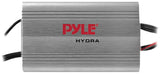 Pyle Marine 4ch Mp3-ipod Marine Power Amp - Silver Finish