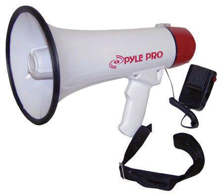 Pyle 40w Mini Megaphone With Siren