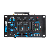 Pyle 3-ch B.t.dj Mp3 Mixer W-usb Flash Reader