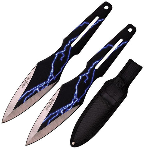 Perfect Point Throwing Knife Set 2 Knives 9" Overall