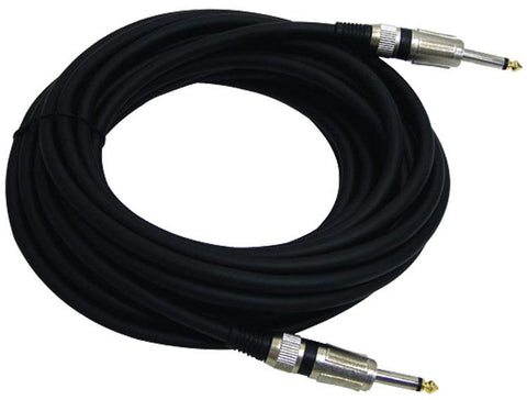 Speaker Wire 30' Pyle Pro 1-4" - 1-4" Connectors