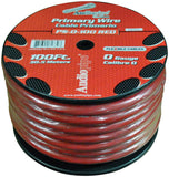 Audiopipe Flexible Power Cable 0 Ga. 100 Ft. Red