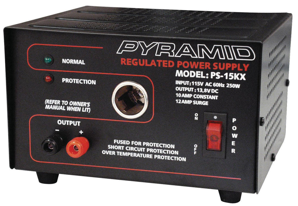 Power Supply Pyramid 12 Amp W-cigar Plug