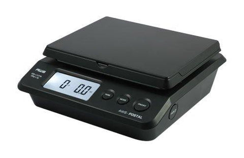 American Weigh Scales Ps-25 Table Top Postal Scale Black