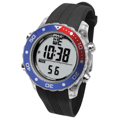 Pyle Snorkeling Master Sports Watch-black