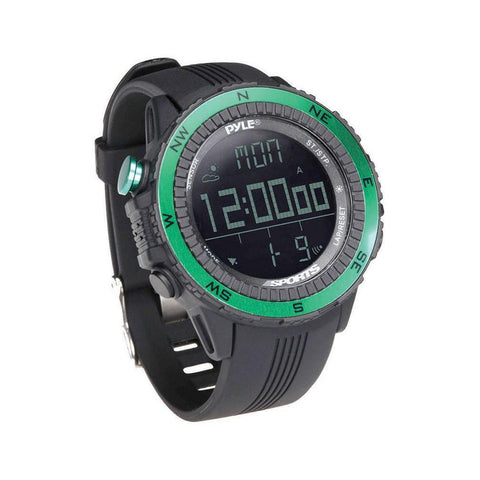 Pyle Multifunction Active Sports Watch-green