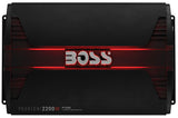 Boss Phantom 2200 Watts 2channel Power Amplifier Remote Subwoofer Level Control