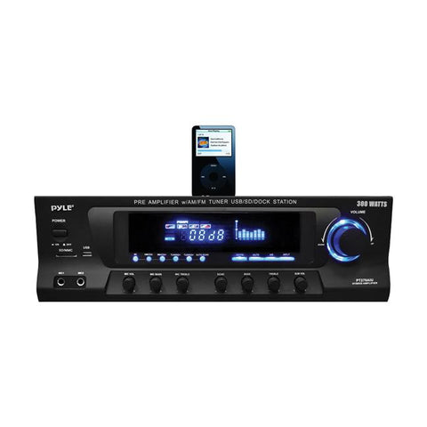 Pyle 61w Stereo Receiver Am-fm Tuner