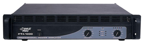 Amplifier Pyle Pro 1000watt 2 Channel Brgable;rack Mount